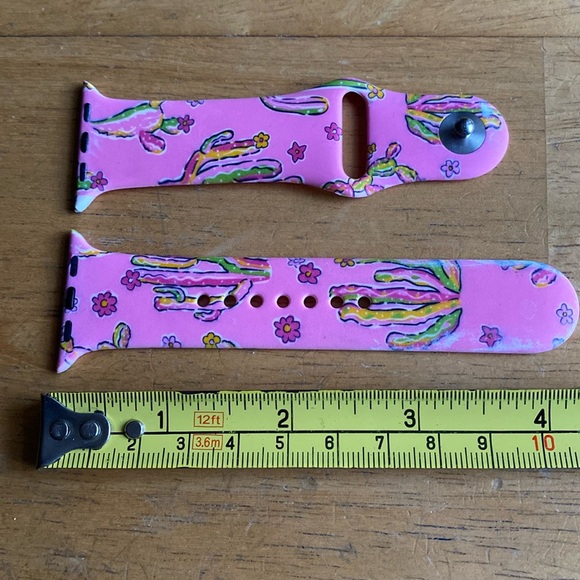Apple Other - Free! Apple Watch Sport Band pink cactus Color pre-owned condition